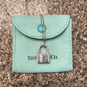 Tiffany & Co Padlock Necklace